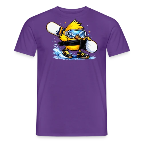 T-shirt Snowboardeur Déglingué - T-shirt homme