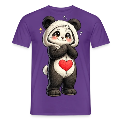 Panda en Combinaison Stylée - T-shirt homme