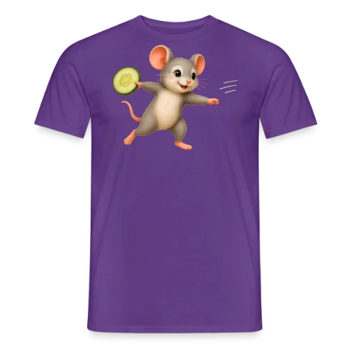 La Souris Frisbee et la Tranche de Concombre - T-shirt homme