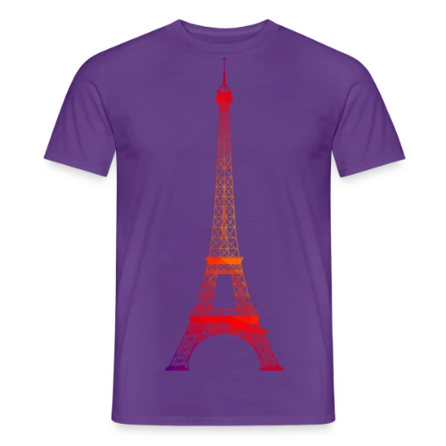 Tour Eiffel Dégradé - T-shirt homme