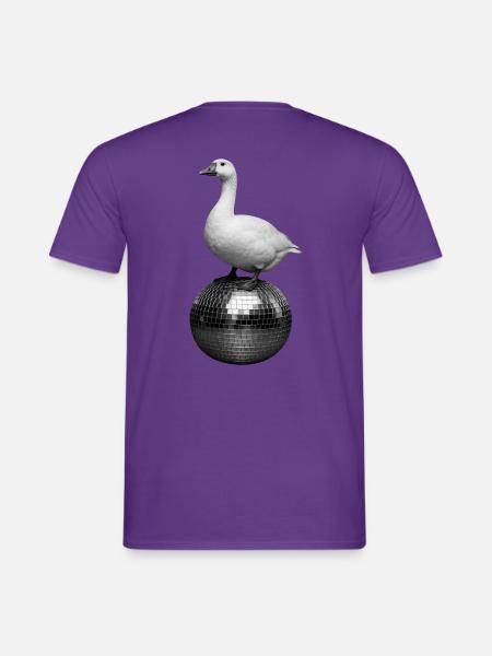 Goose Dancing Queen - weirdpeoplelovethis. - Männer T-Shirt - Lila