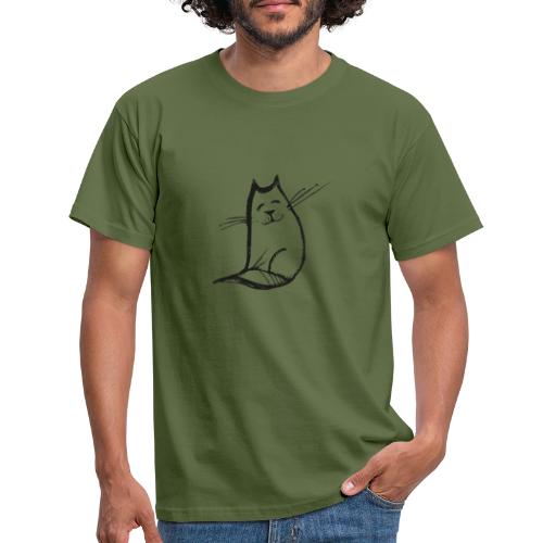 Süße Katze - Männer T-Shirt