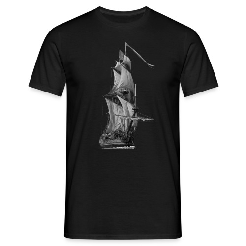 Segelschiff - Männer T-Shirt