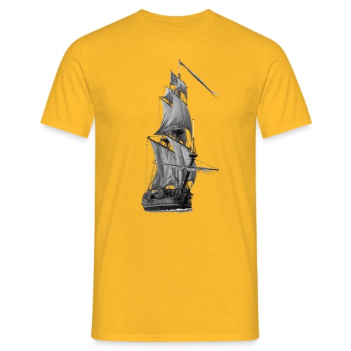 Segelschiff - Männer T-Shirt