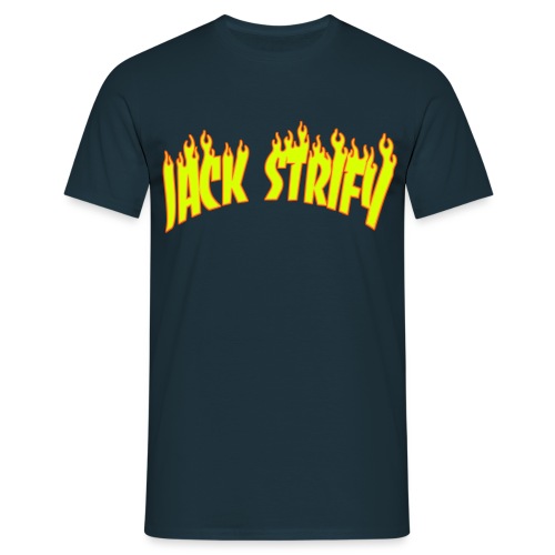 Strify in Flames - Men's T-Shirt