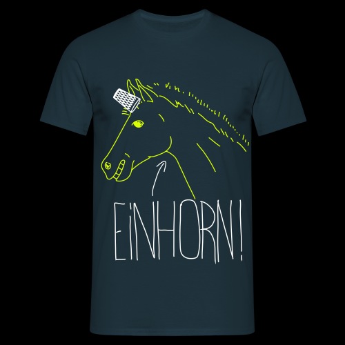 Einhorn - Männer T-Shirt