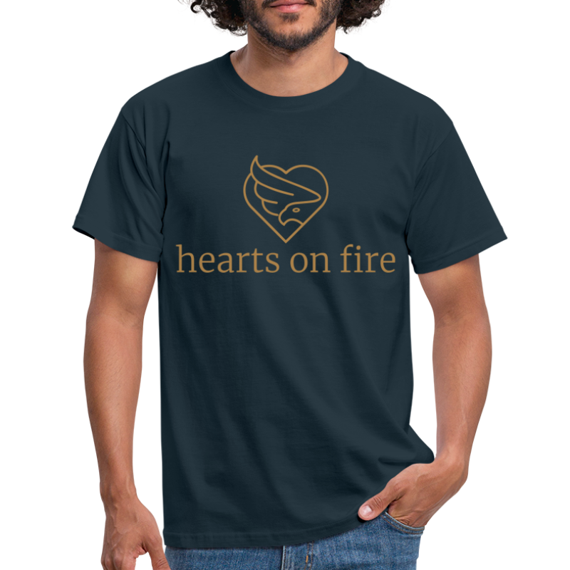 hearts on fire Signature - Männer T-Shirt