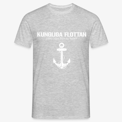 Kungliga Flottan - Swedish Royal Navy - ankare - T-shirt herr