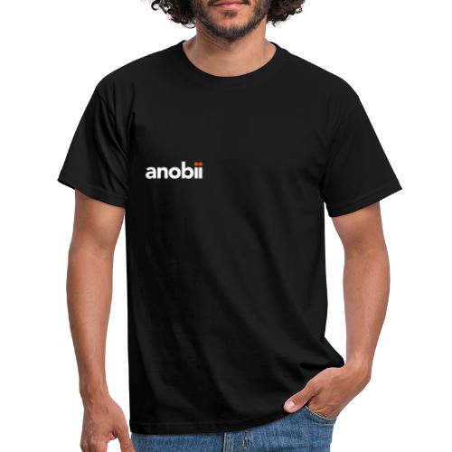 Anobii logo (white) - Men's T-Shirt