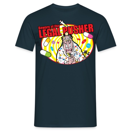 The legal pusher - Men's T-Shirt