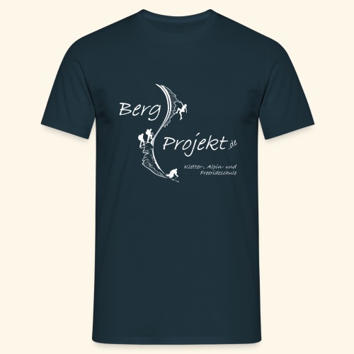 BP transp Schrift - Männer T-Shirt