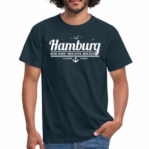 Hamburg - meine Heimat, mein Hafen, mein Kiez - Männer T-Shirt