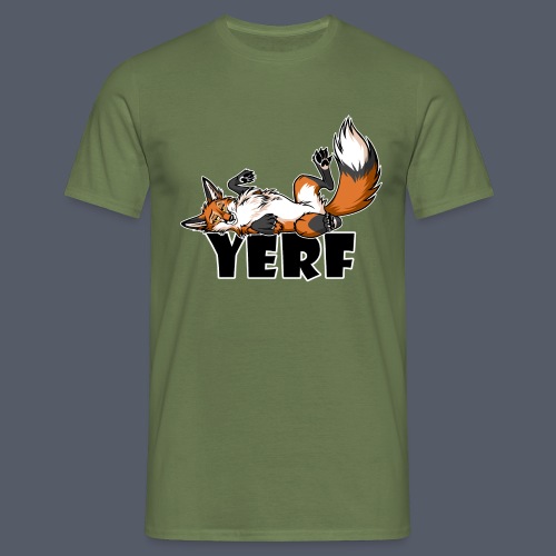 Lazy YERF FOX / Fuchs - Männer T-Shirt