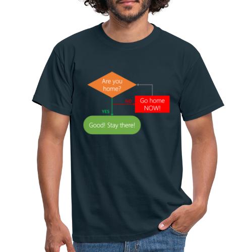 Are you home? - Men's T-Shirt
