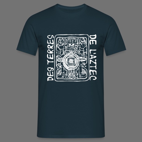 Des Terres de L'Aztec (hvid) - Herre-T-shirt