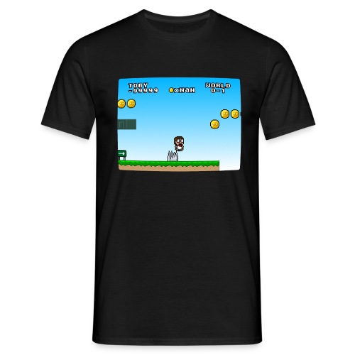 Jump n Run Toby - Männer T-Shirt