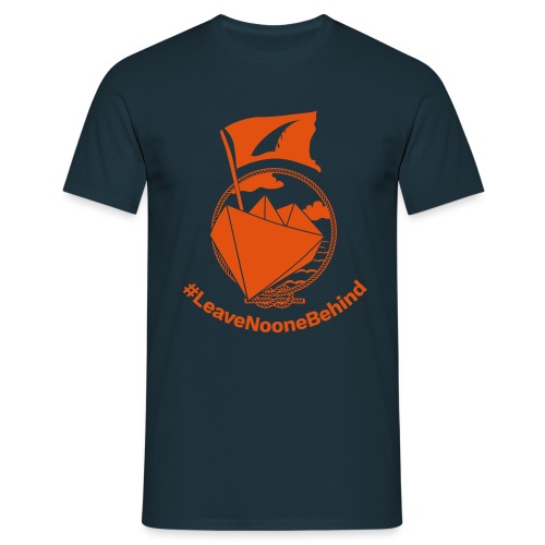 Schiffchen #LeaveNooneBehind - Männer T-Shirt