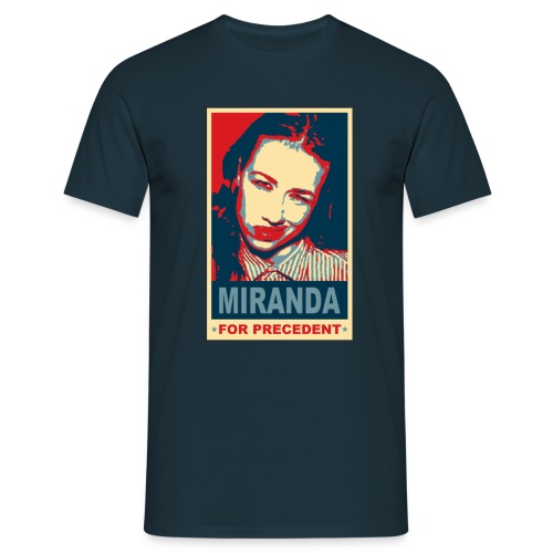 tshirt miranda for precedent - Men's T-Shirt