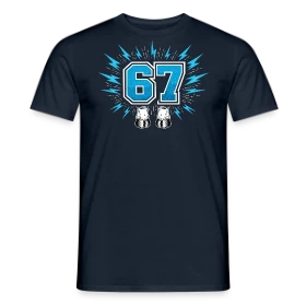 Maquette de T-shirt homme « Grille Futuriste » à imprimer et personnaliser