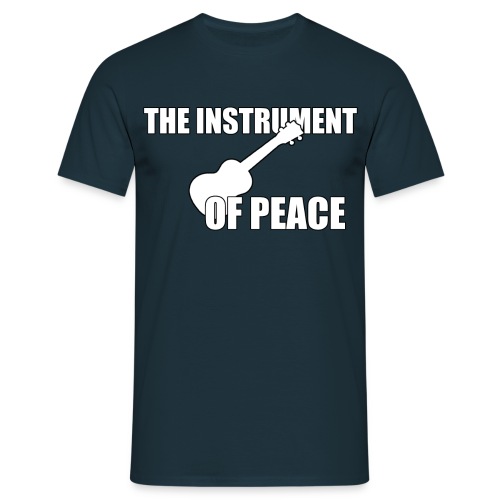 Ukulele Peace - Männer T-Shirt