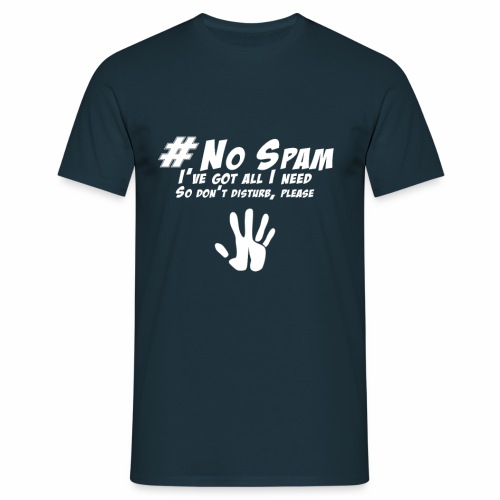 no spam - Camiseta hombre
