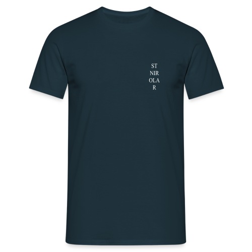St Nirolar LOGO WIT - Mannen T-shirt