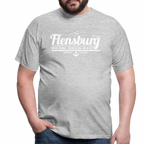 Flensburg - meine Heimat, mein Hafen, mein Kiez - Männer T-Shirt