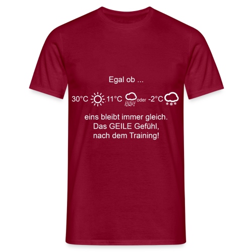 geiles gefuehl - Männer T-Shirt