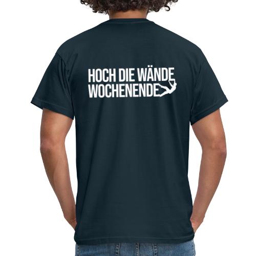 Climberino + Hoch die Wände Wochenende (weiß) - Männer T-Shirt