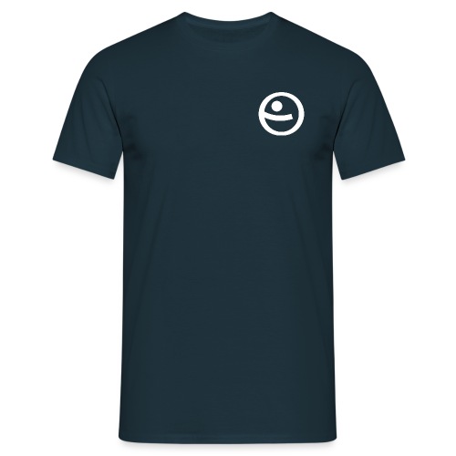 PSW Logo Weiss - Männer T-Shirt