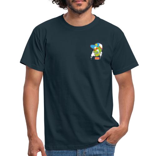 Ptb Skullhead 2 with PTB Logo Backprint - Men's T-Shirt