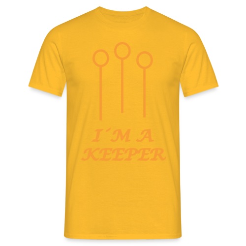 i´m a keeper - T-shirt herr