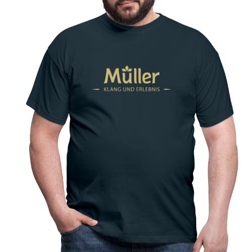 Logo Müller Gold - Männer T-Shirt