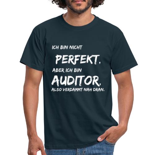 nicht perfekt auditor white - Männer T-Shirt