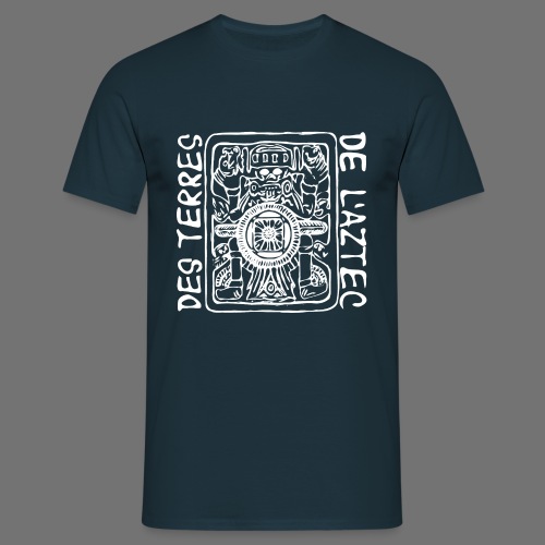 Des Terres de L'Aztec (hvid) - T-shirt til herrer