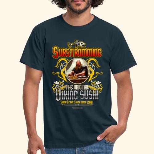 Surströmming Challenge Design Wikinger Sushi - Männer T-Shirt