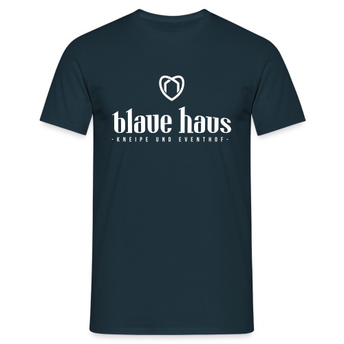 Blaue Haus Logo - Männer T-Shirt