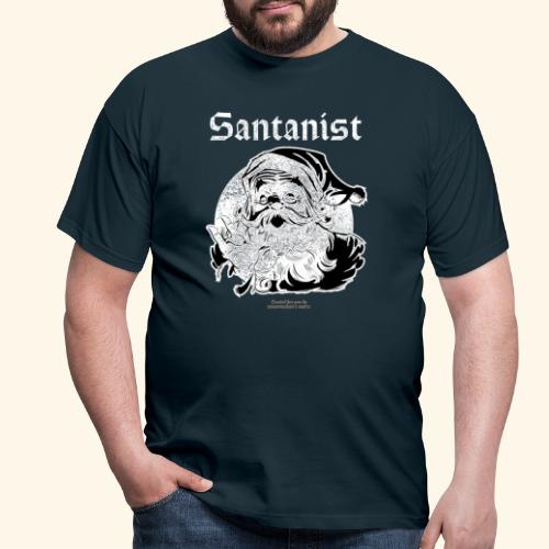 Ugly Christmas Santa Design Santanist - Männer T-Shirt