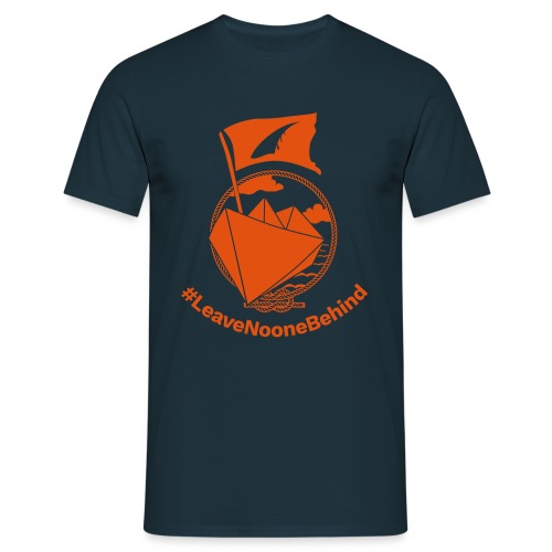Schiffchen #LeaveNooneBehind - Männer T-Shirt