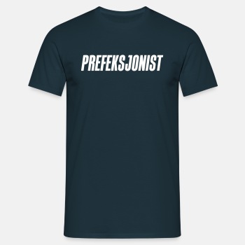 Prefeksjonist - T-skjorte for menn
