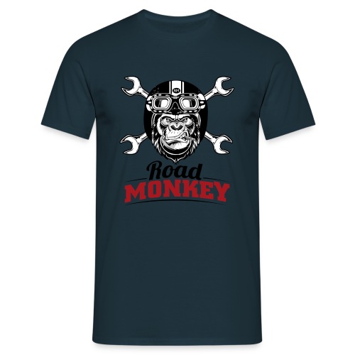 Road Monkey - Mannen T-shirt