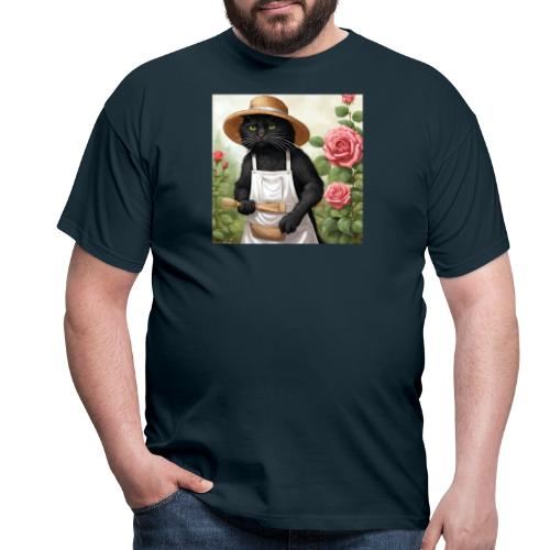 Gartenkater - Männer T-Shirt