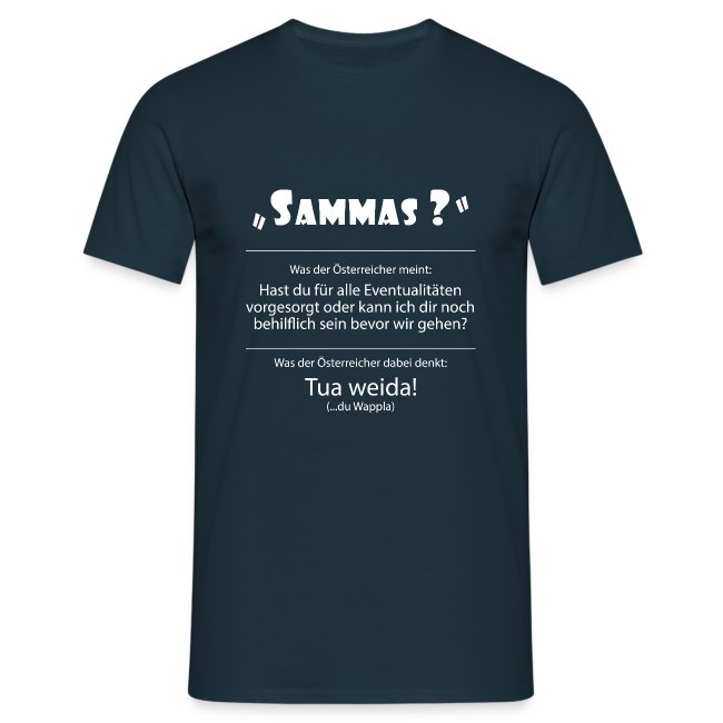 sammas - Männer T-Shirt