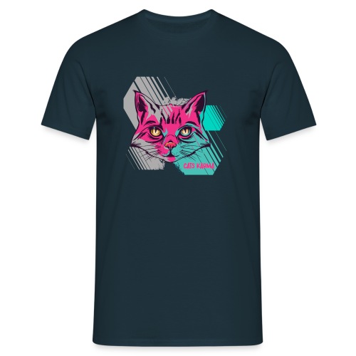 CATS KARMA - Männer T-Shirt