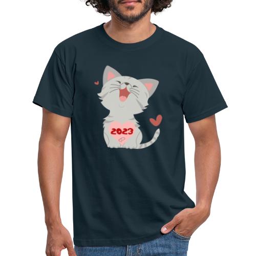 Chat 2023 - T-shirt Homme