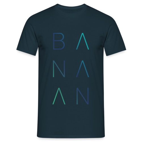 BANAAN 02 - Mannen T-shirt