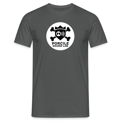 logo porcile sound lab BN - Men's T-Shirt