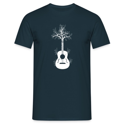 Gitarre im Retro-Stil, für Gitarristen - Männer T-Shirt