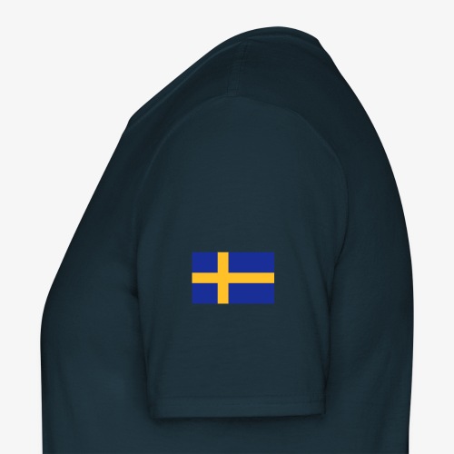 Svenska flaggan - Swedish Flag - T-shirt herr
