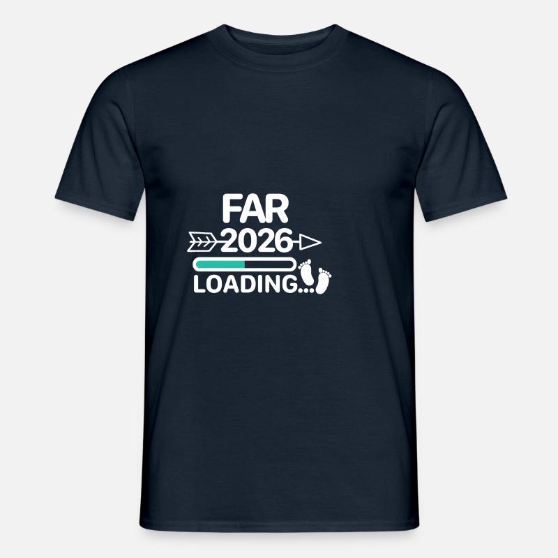 Dad 2026 Danish - Men's T-Shirt - navy